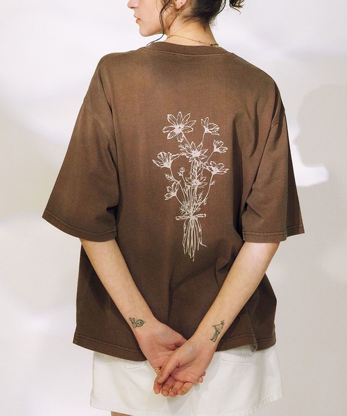 

Murasaki Sports Футболка женская, пигментная обработка, RIKKA FEMME, коричневый