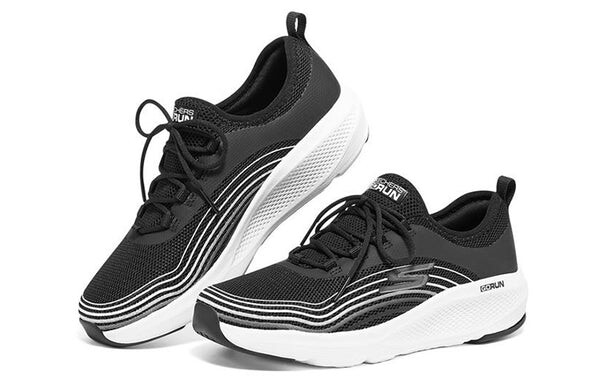 Кроссовки go run elevate 'black white' Skechers, черный — фото 3