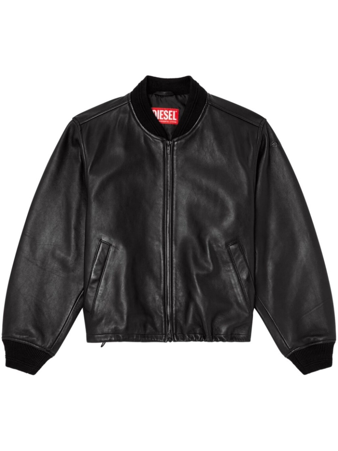 

Кожаная куртка Diesel L-Ilyan, черный