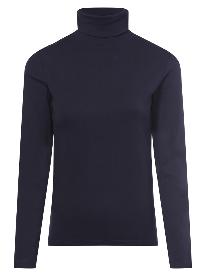 

Рубашка с длинными рукавами темно-синего цвета brookshire