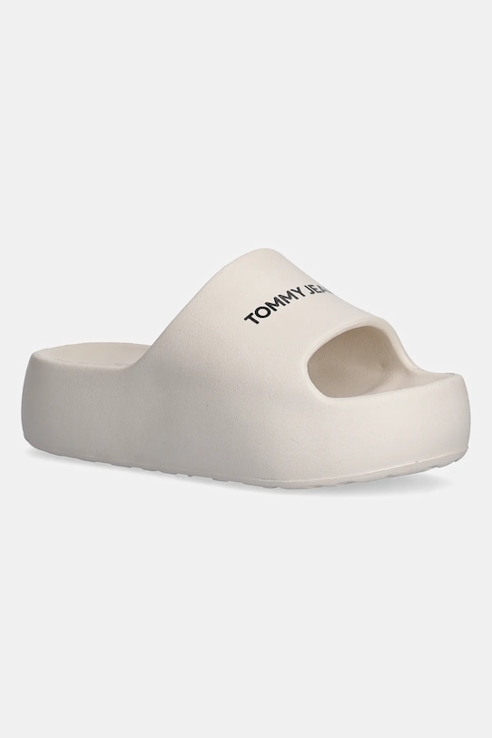 Шлепанцы TJW Flatfrom Pool Slide Ess Tommy Jeans, бежевый