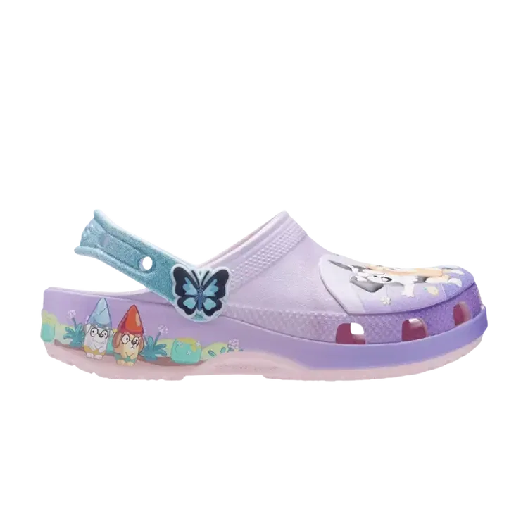 Классические сабо Bluey x Crocs GS, розовый