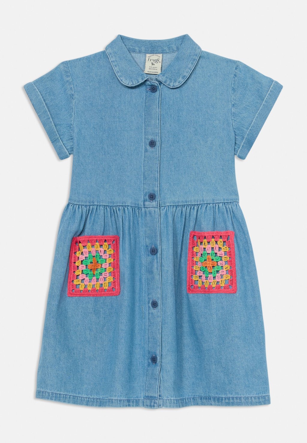 

Платье из денима KIMBERLEY SHIRT DRESS Frugi, цвет Denim