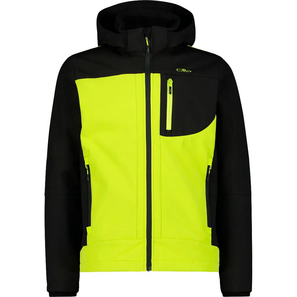 

Куртка CMP 3A01787N softshell, желтый/черный