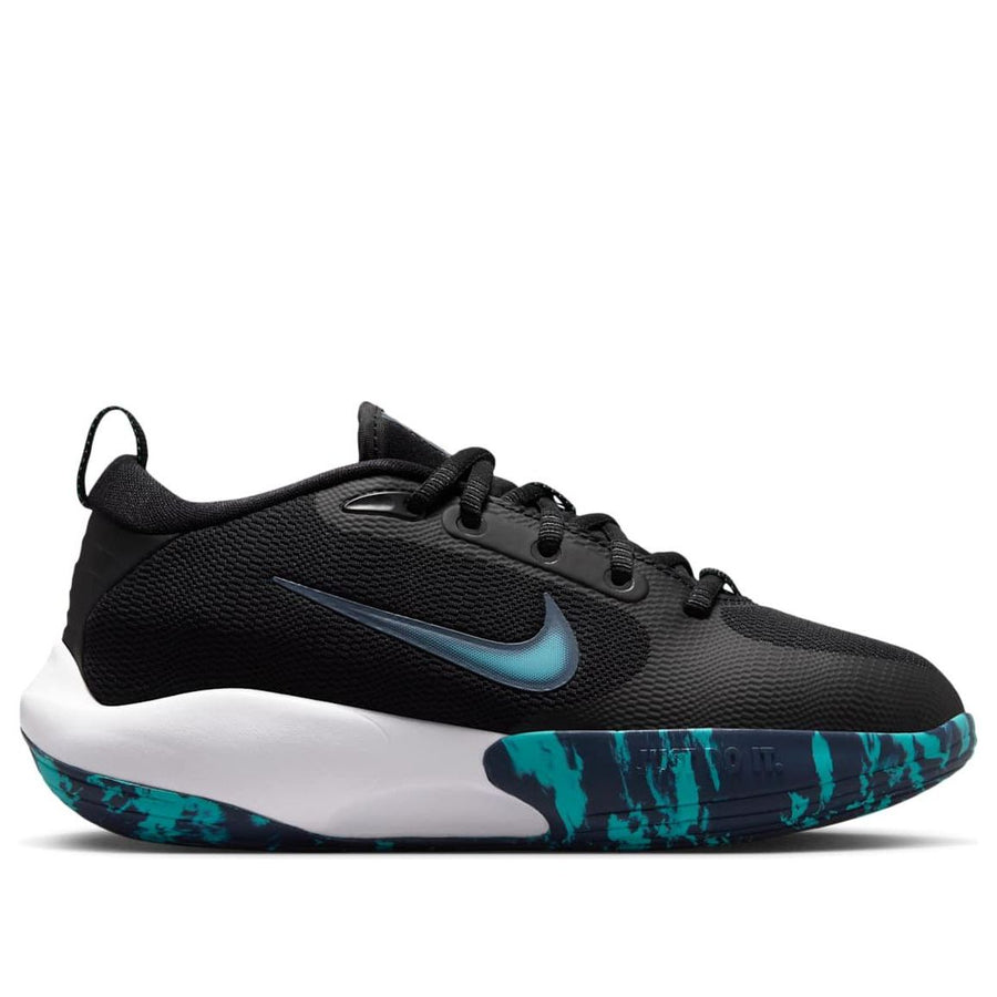 Кроссовки (GS) Nike IsoFly 'Black Dusty Cactus Thunder Blue Bright Crimson', черный — фото 2