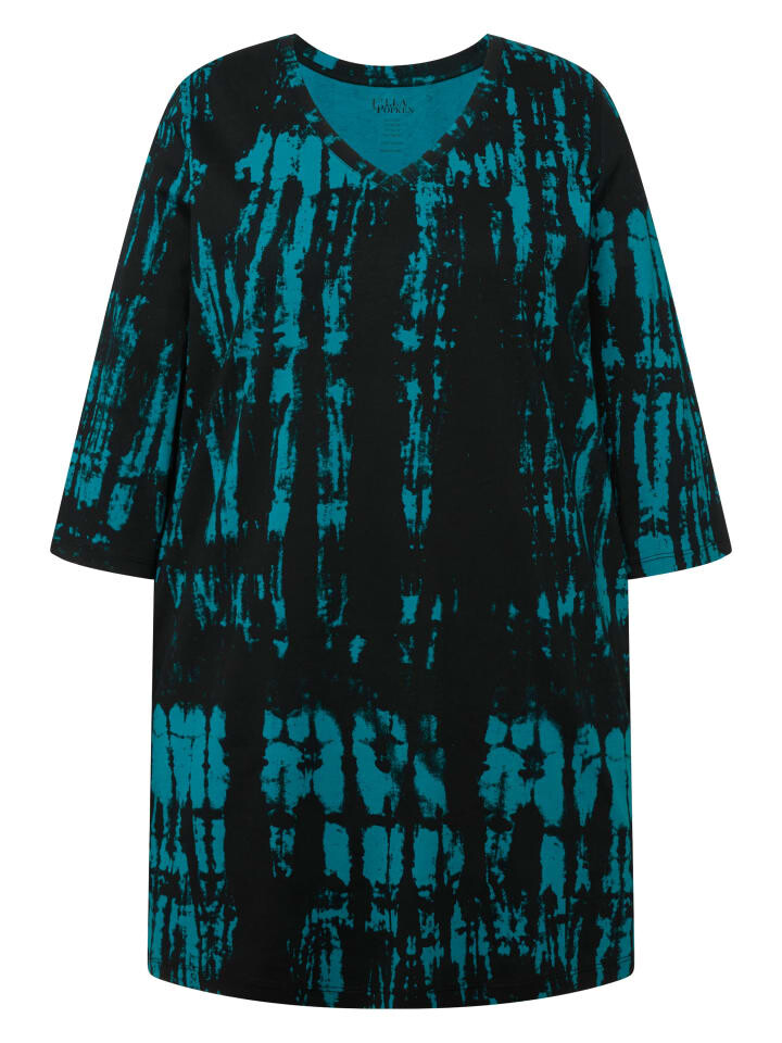 

Футболка Ulla Popken Longshirt, цвет blaugrün