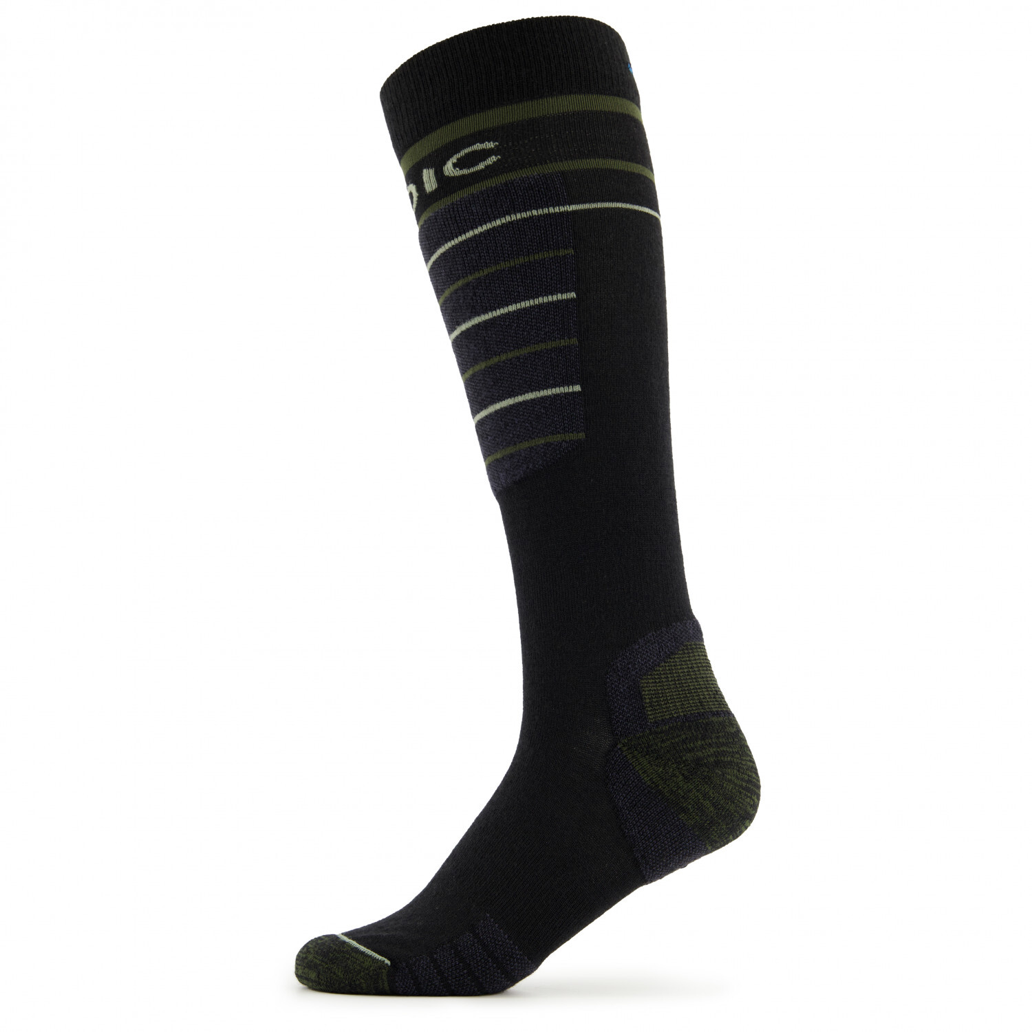 

Лыжные носки Stoic Merino Ski Sock, цвет Black/Green