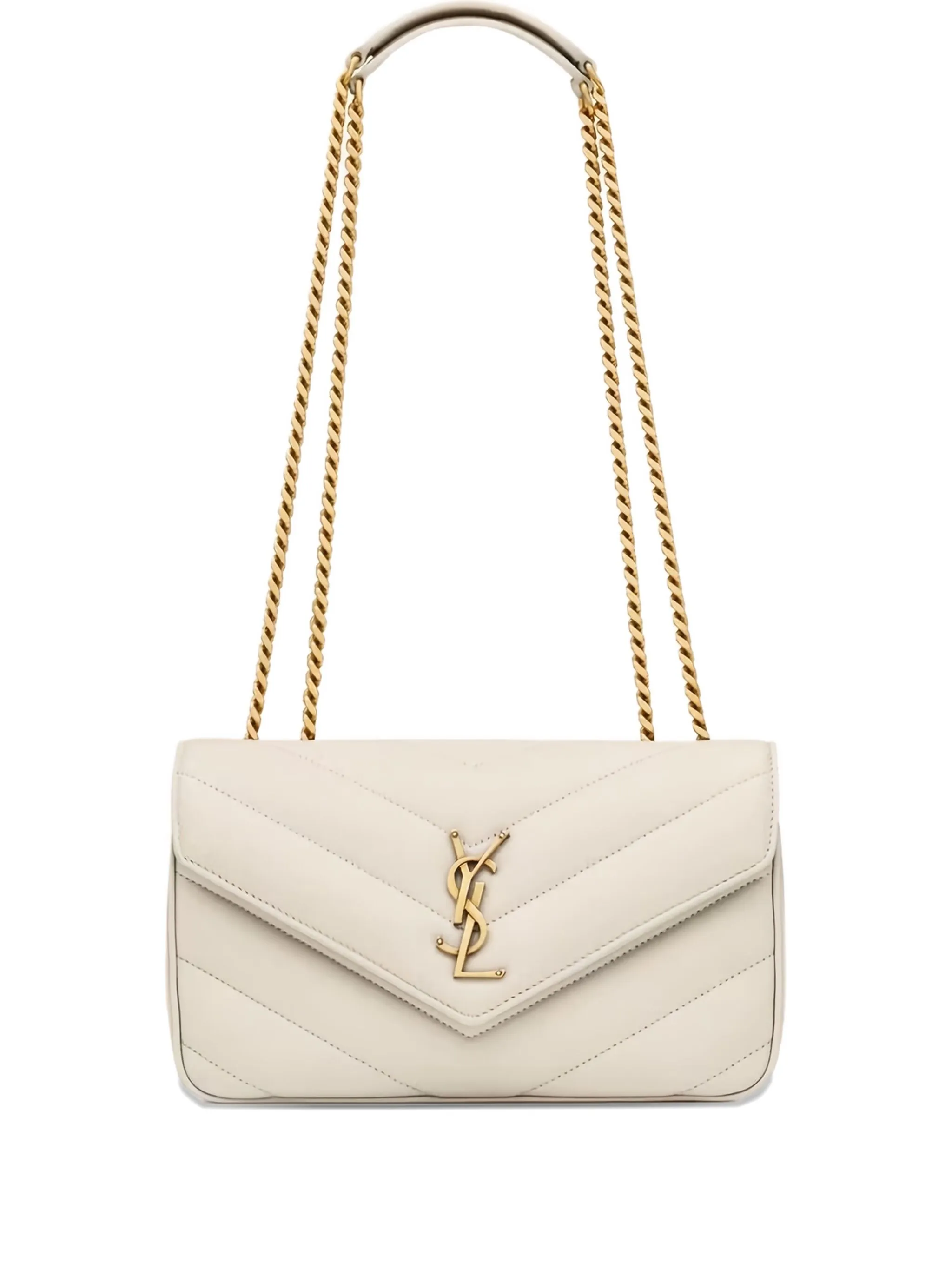 

Маленькая сумка на плечо Loulou Saint Laurent, белый