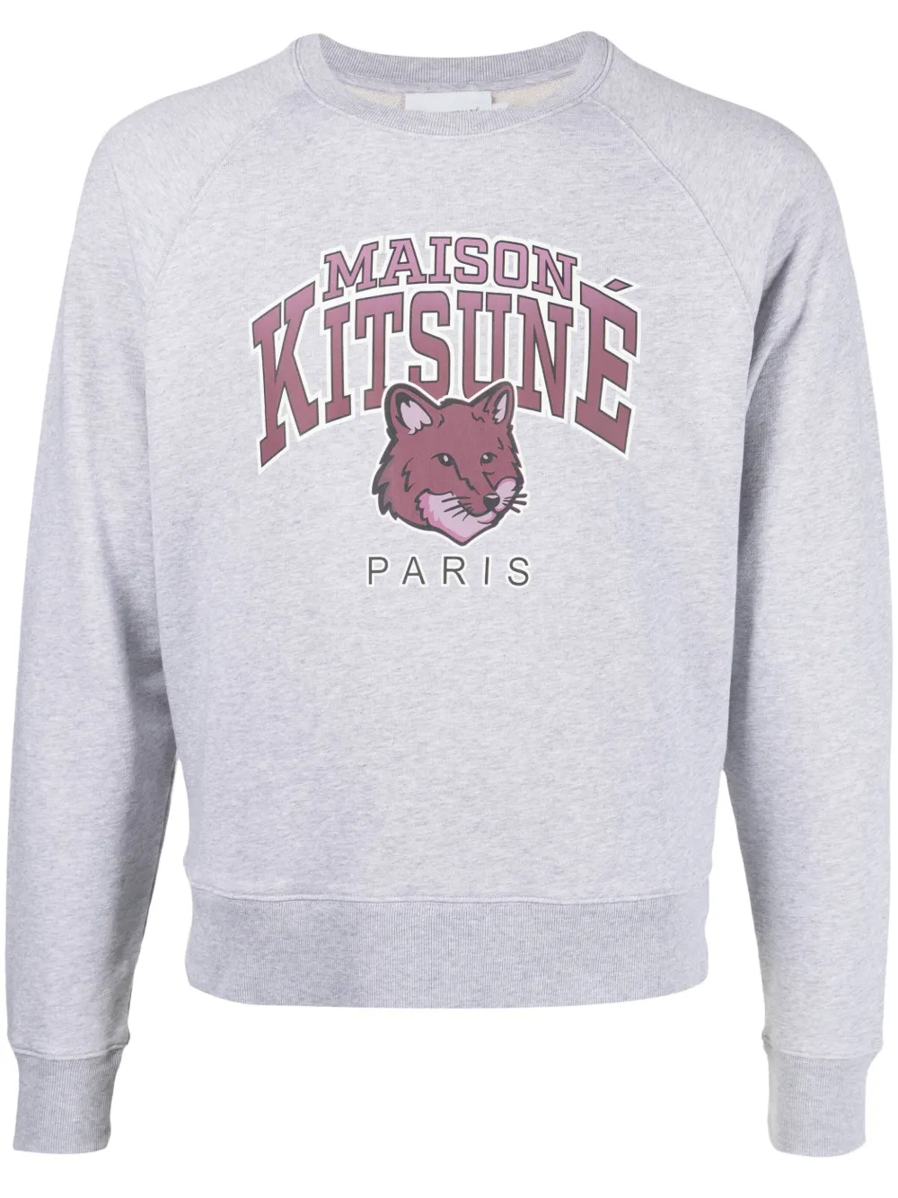 

Толстовка с логотипом Maison Kitsuné, серый