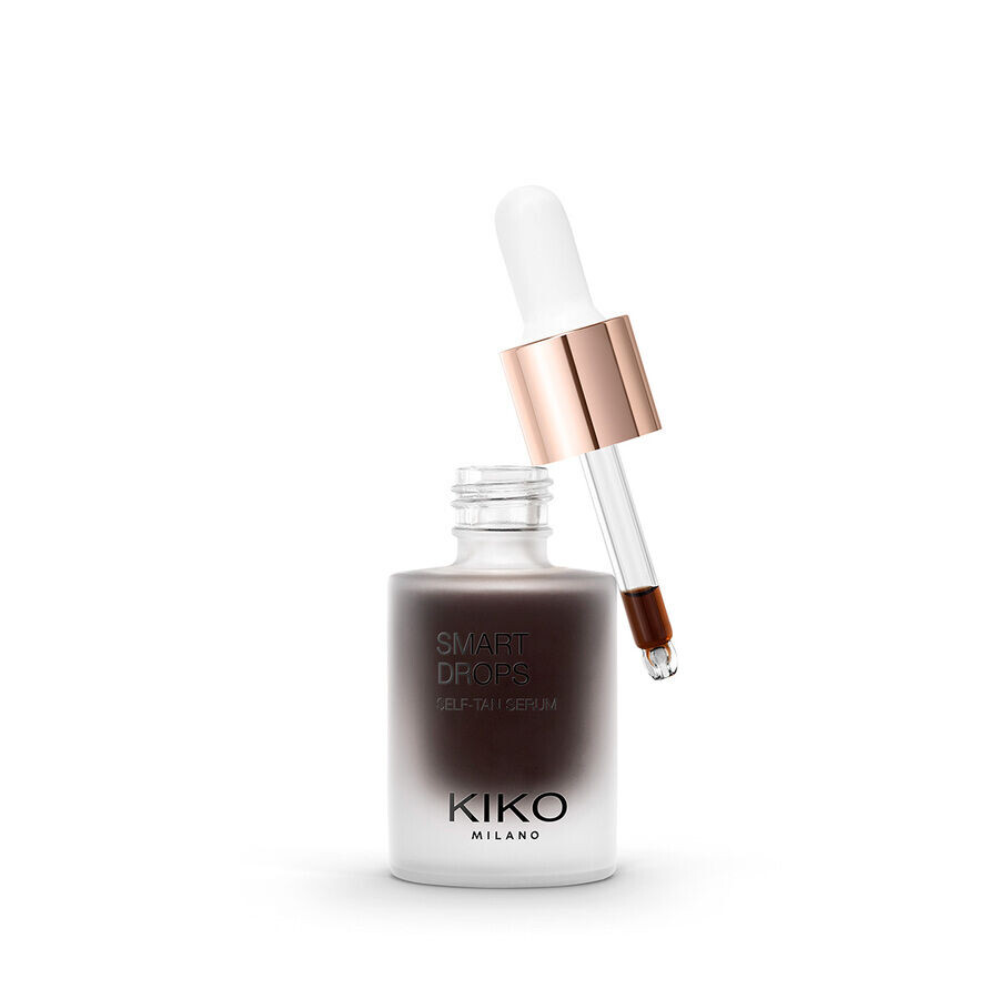 

Сыворотка для автозагара и увлажнения лица Kiko Milano Smart Drops, 15 мл