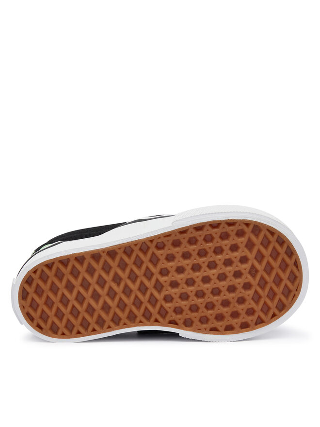 Тканевые кеды Slip-On V VN000D0SYJ71 Vans, черный — фото 4