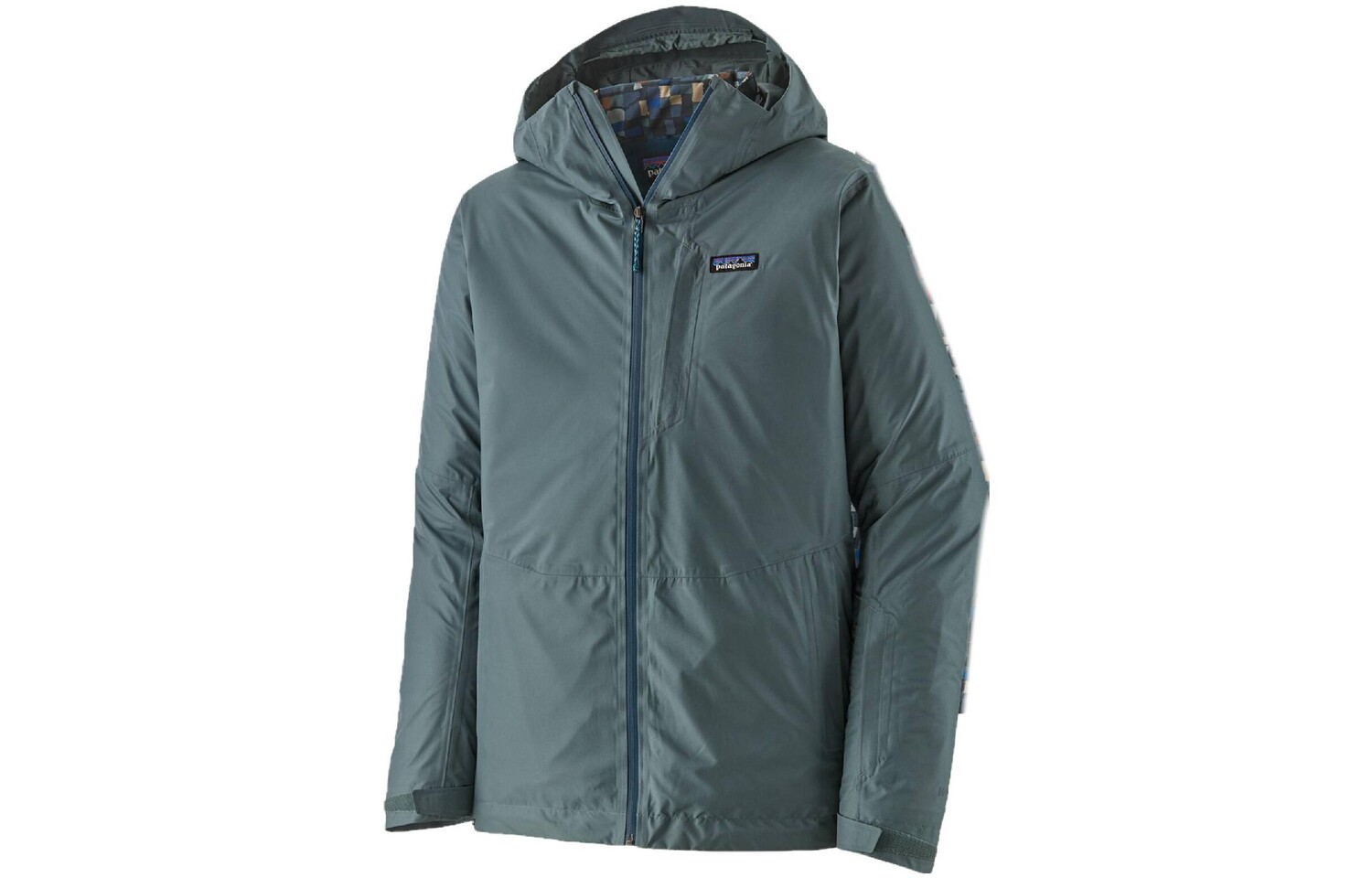 

Куртка Powder Town для мужчин Patagonia, цвет Brown/Obsidian Plum