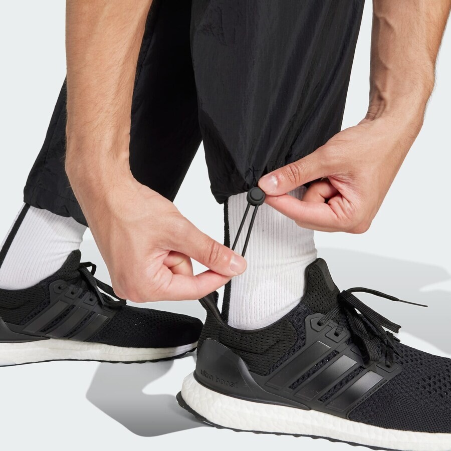 Длинные брюки ADIDAS SPORTSWEAR Loose fit Workout Pants Future Icons, черный — фото 4