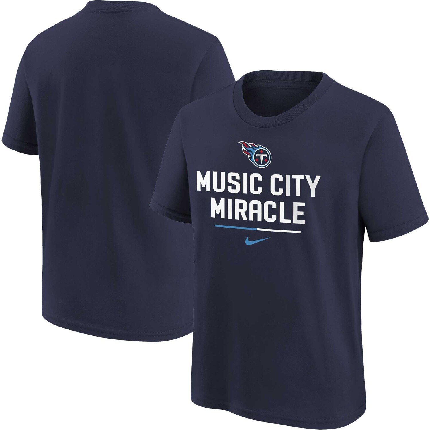 

Молодежная футболка Nike Tennessee Titans Team со слоганом Nike