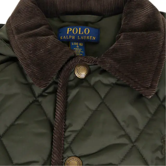 Утепленная куртка FW25 для детей Polo Ralph Lauren, зеленый — фото 4