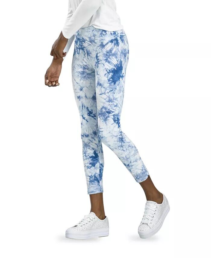 

Леггинсы Active Tonal Tie Dye Skimmer укороченные Hue, синий