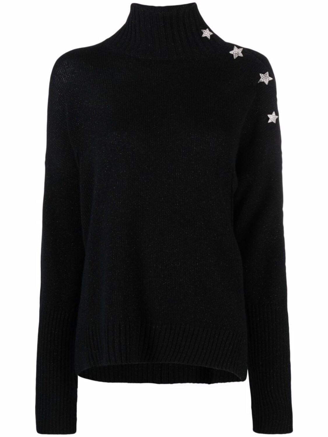 

Zadig&Voltaire джемпер Alma с высоким воротником, черный