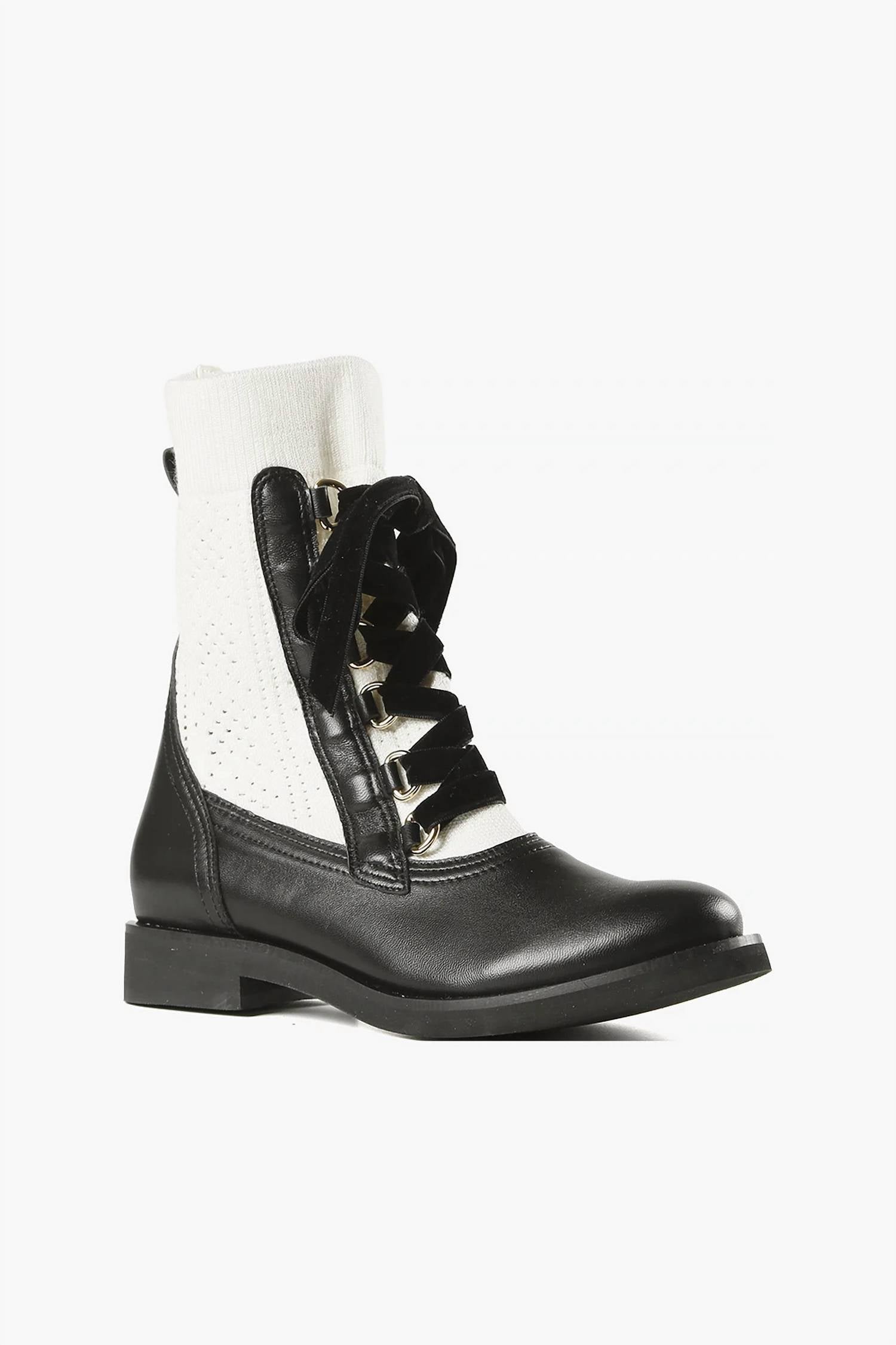 Туфли Lux Sock Camper черного/белого цвета ALL BLACK