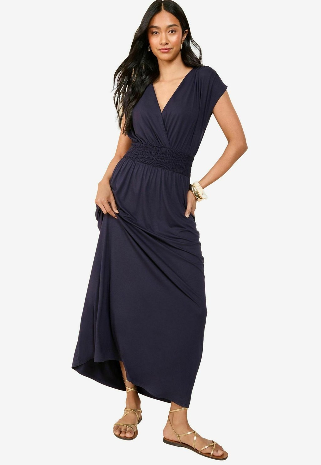 

Платье макси Jersey dress Friends Like These, синий