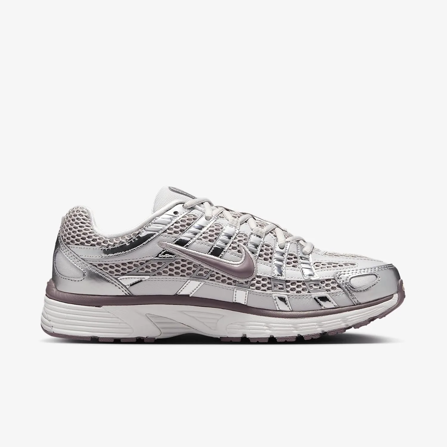 Мужские кроссовки Nike P-6000, фиолетовый/коричневый/серый — фото 3