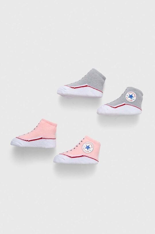 

Converse Детские носки, 2 пары, розовый