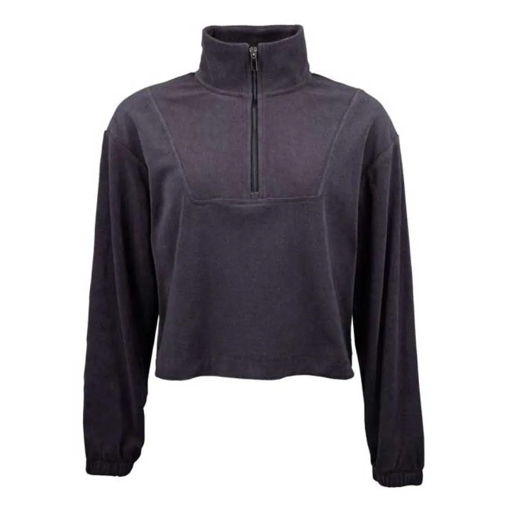 

Толстовка Santa Cruz Crew opus dot half zip, серый