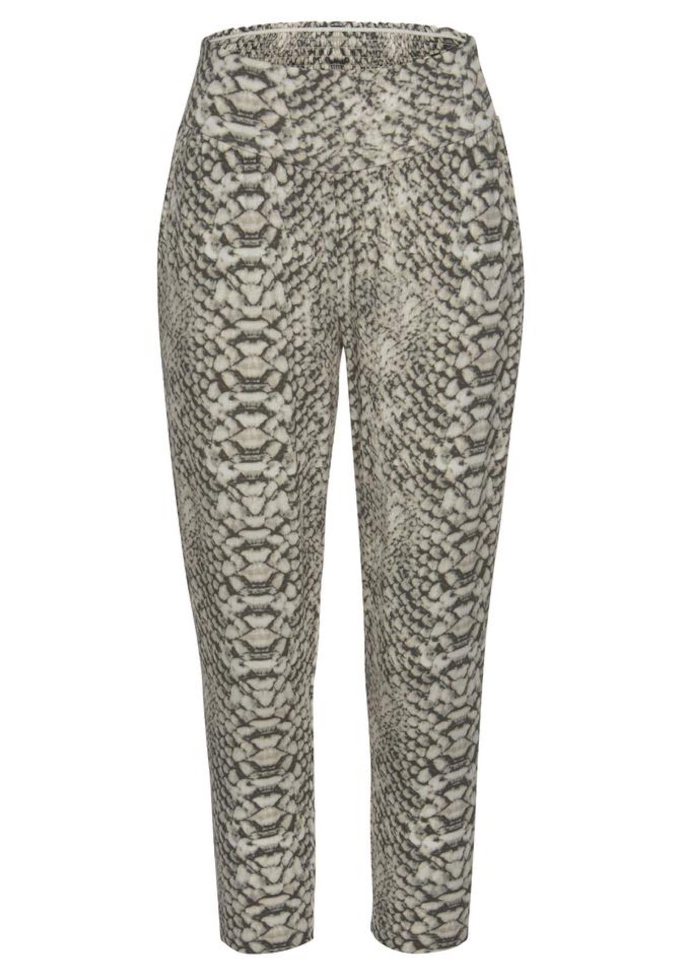 

LASCANA Брюки с зауженным низом в бежевом цвете