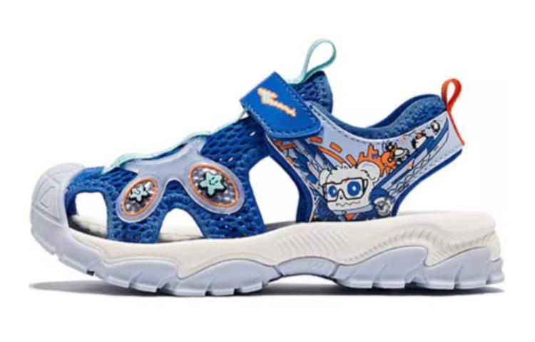 

Скользоустойчивые износостойкие детские сандалии сине-белые ERKE KIDS, Ultra Speed Blue/Clear Sky Blue
