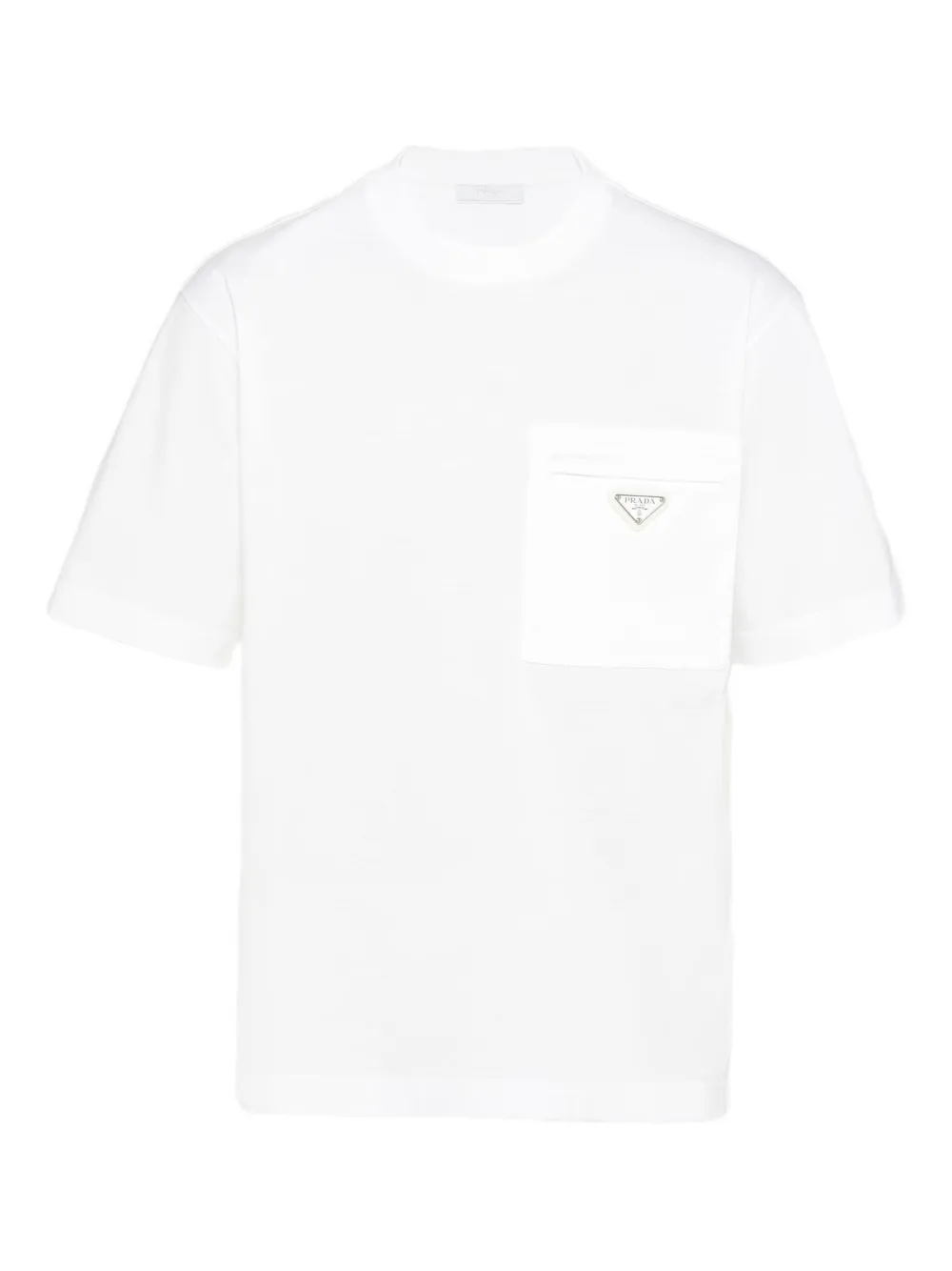 

Футболка с карманом Prada, белый
