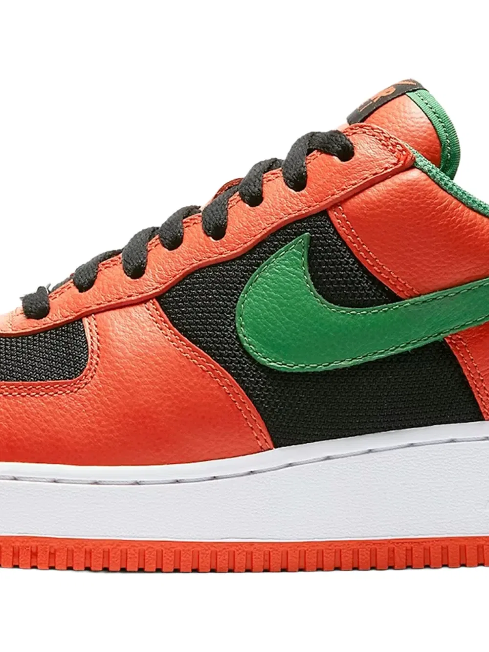 Низкие кроссовки Air Force 1 на шнуровке Nike, оранжевый — фото 2
