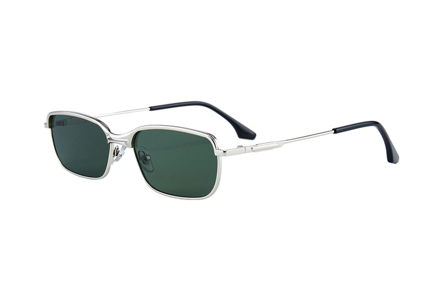 

Солнцезащитные очки унисекс Cmfy, цвет silver frame dark green film