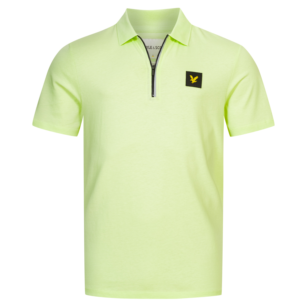 

Мужская рубашка поло Lyle & Scott с молнией Lyle And Scott