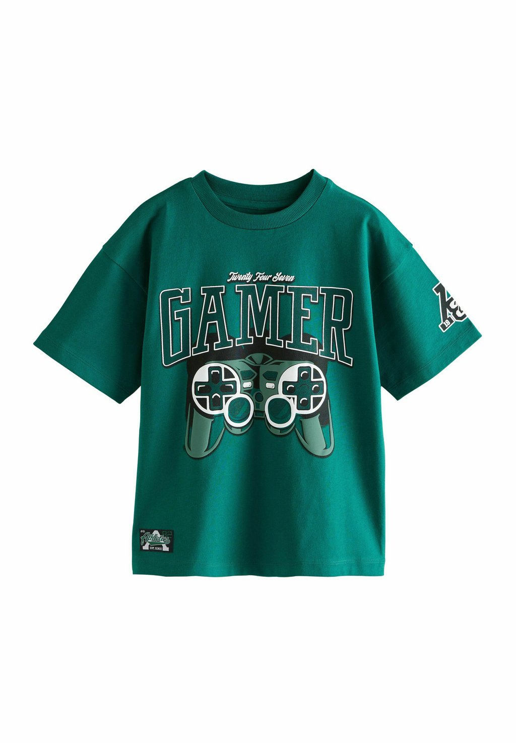 

Футболка с принтом SHORT SLEEVE GRAPHIC STANDARD Next, зеленый