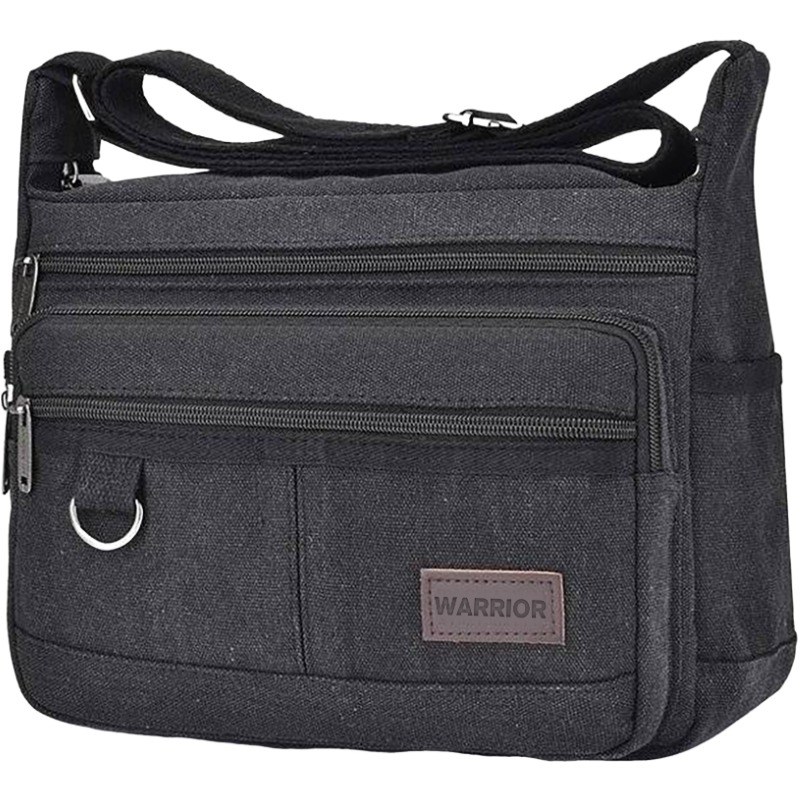 

WARRIOR Рюкзак через плечо Canvas Unisex Black/Khaki