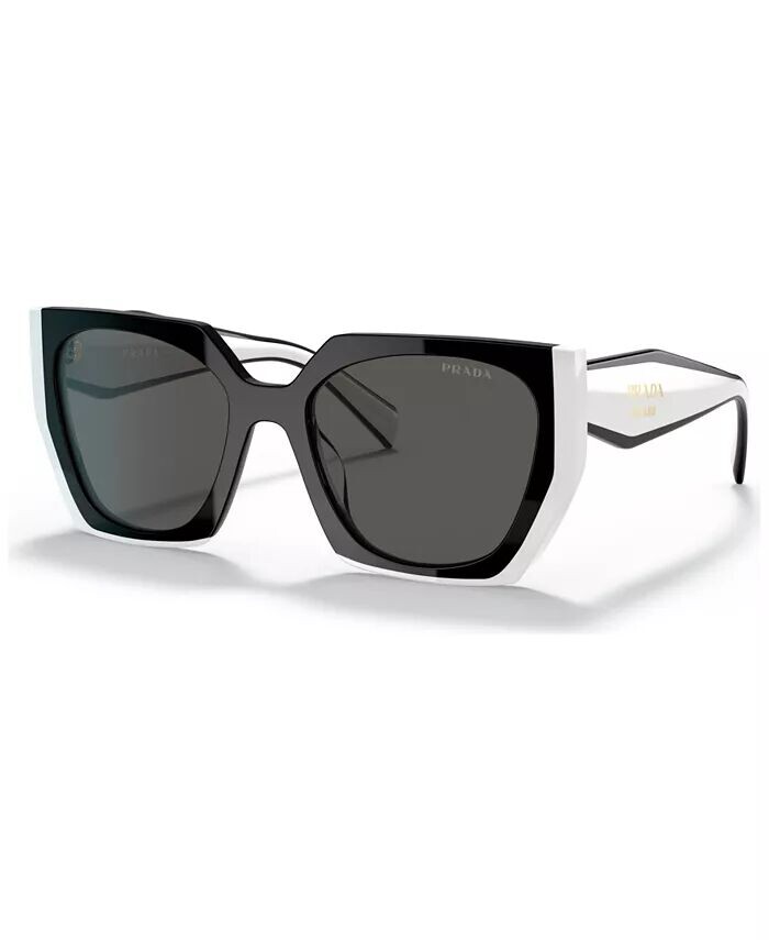 

Прямоугольные женские солнцезащитные очки, PR 15WS PRADA, мультиколор