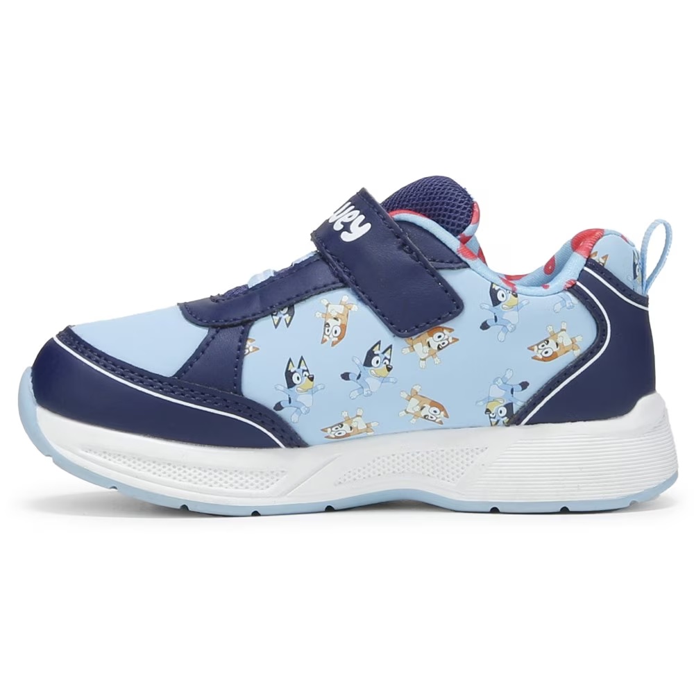 Детские кроссовки с подсветкой Bluey для малышей, blue multi — фото 3