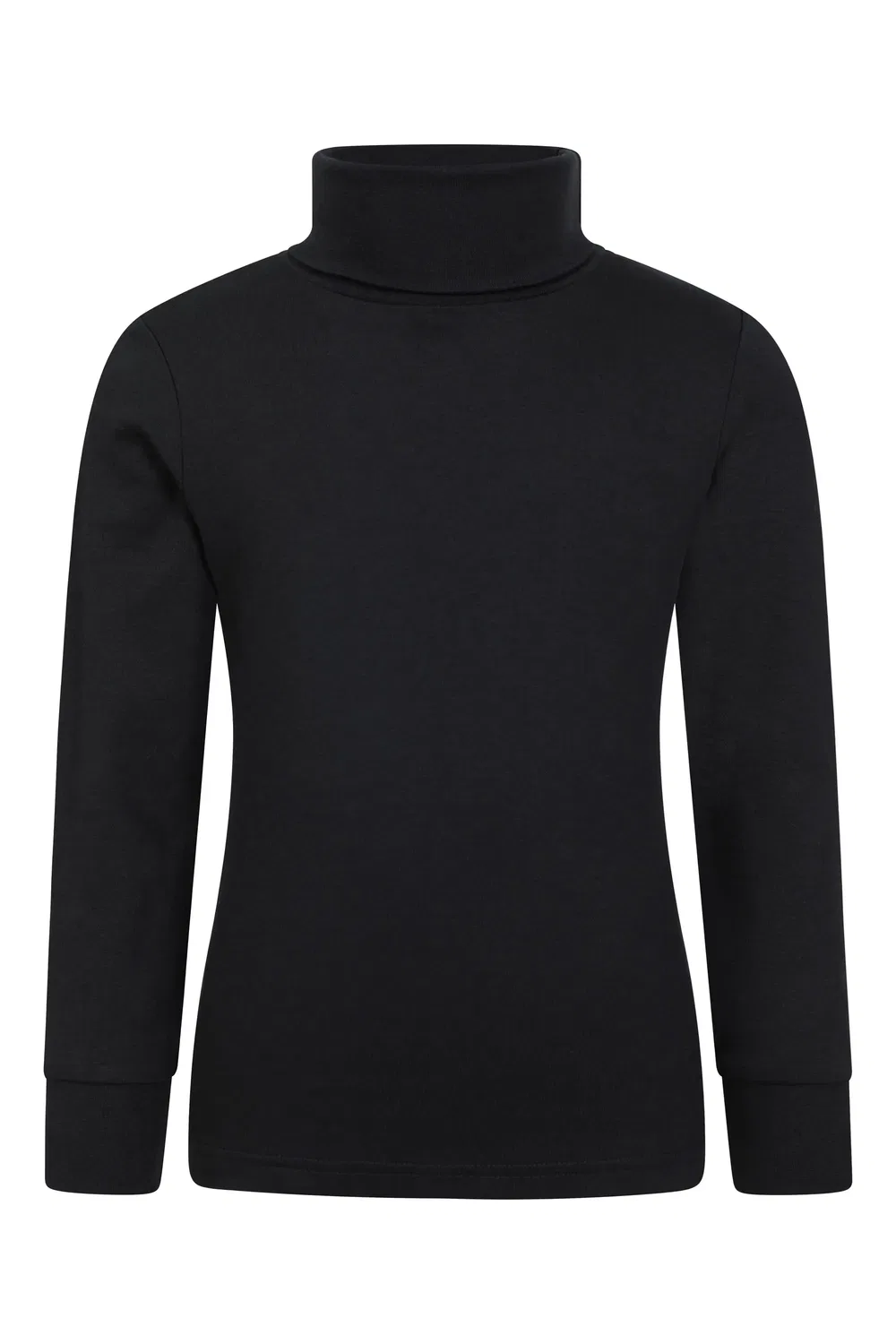 Детская водолазка Mountain Warehouse Meribel из хлопка, черный