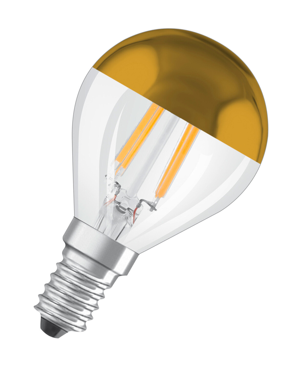 

Светодиодная лампочка Osram, 4,5x8,4 см, золотой