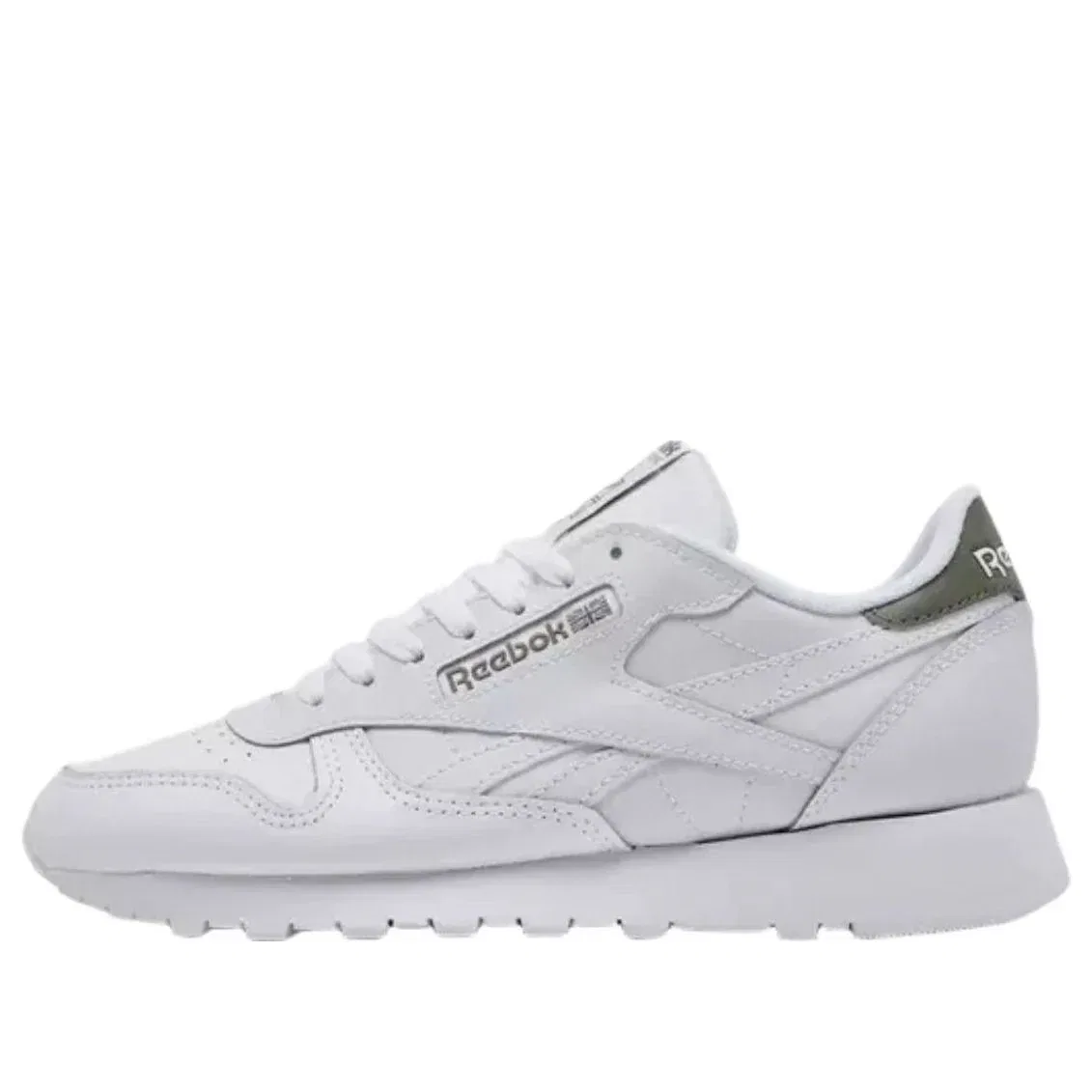 Кроссовки Reebok Classic Leather 'White Gritty Grey' 100242398, белый