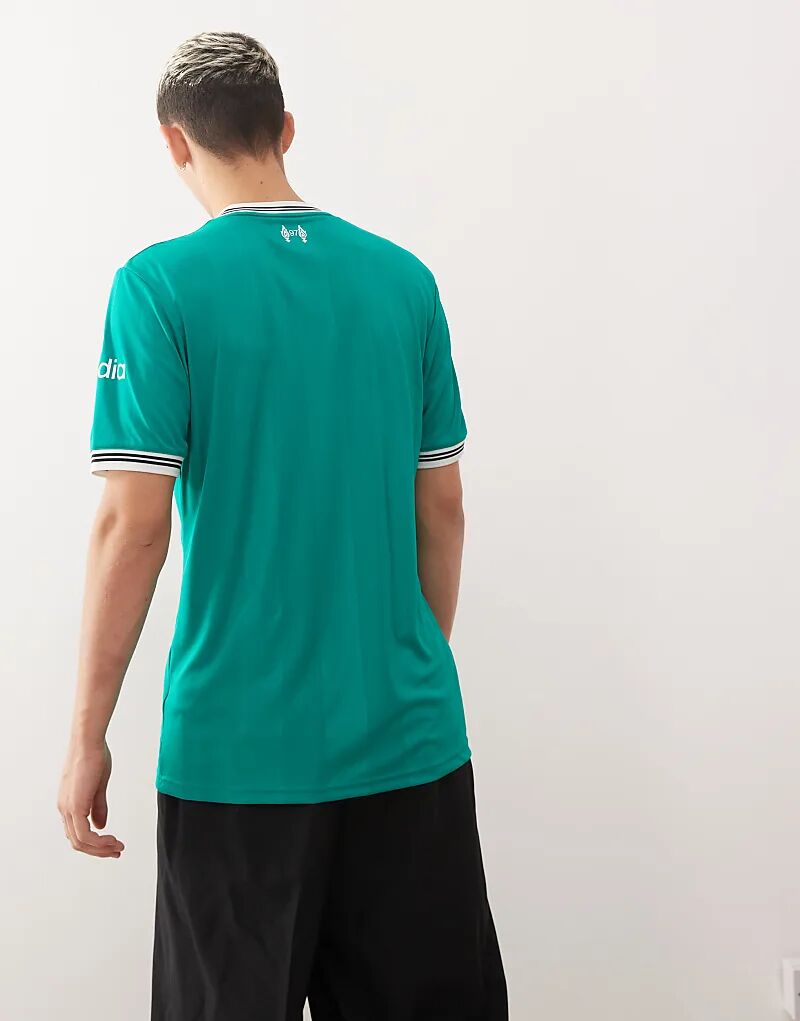 Третья футболка Adidas Football Liverpool 25/26 зеленого цвета — фото 3