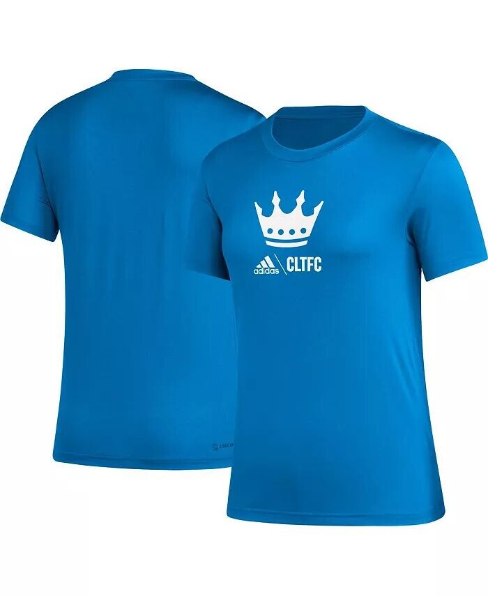 

Женская синяя футболка Charlotte FC AEROREADY Club Icon Adidas