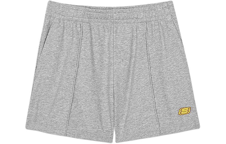 

Повседневные шорты женские Medium Heather Gray Skechers, серый