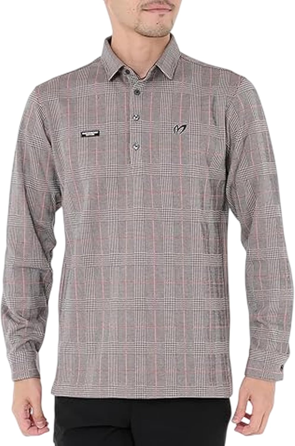 

Мужская рубашка-поло с длинным рукавом Master Bunny Edition (дышащая полосатая жаккардовая ткань) / для гольфа / 758-4261003, коричневый