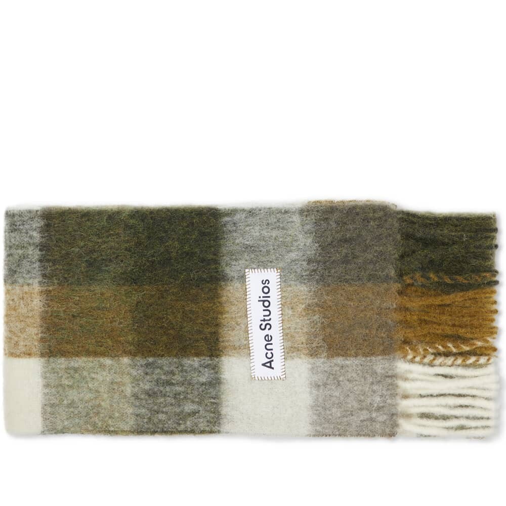 

Acne Studios Vally Шарф в клетку
