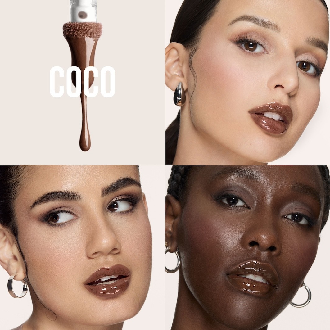 Блеск для губ Huda Beauty Faux Filler Extra Shine, coco, 3.9 мл — фото 2