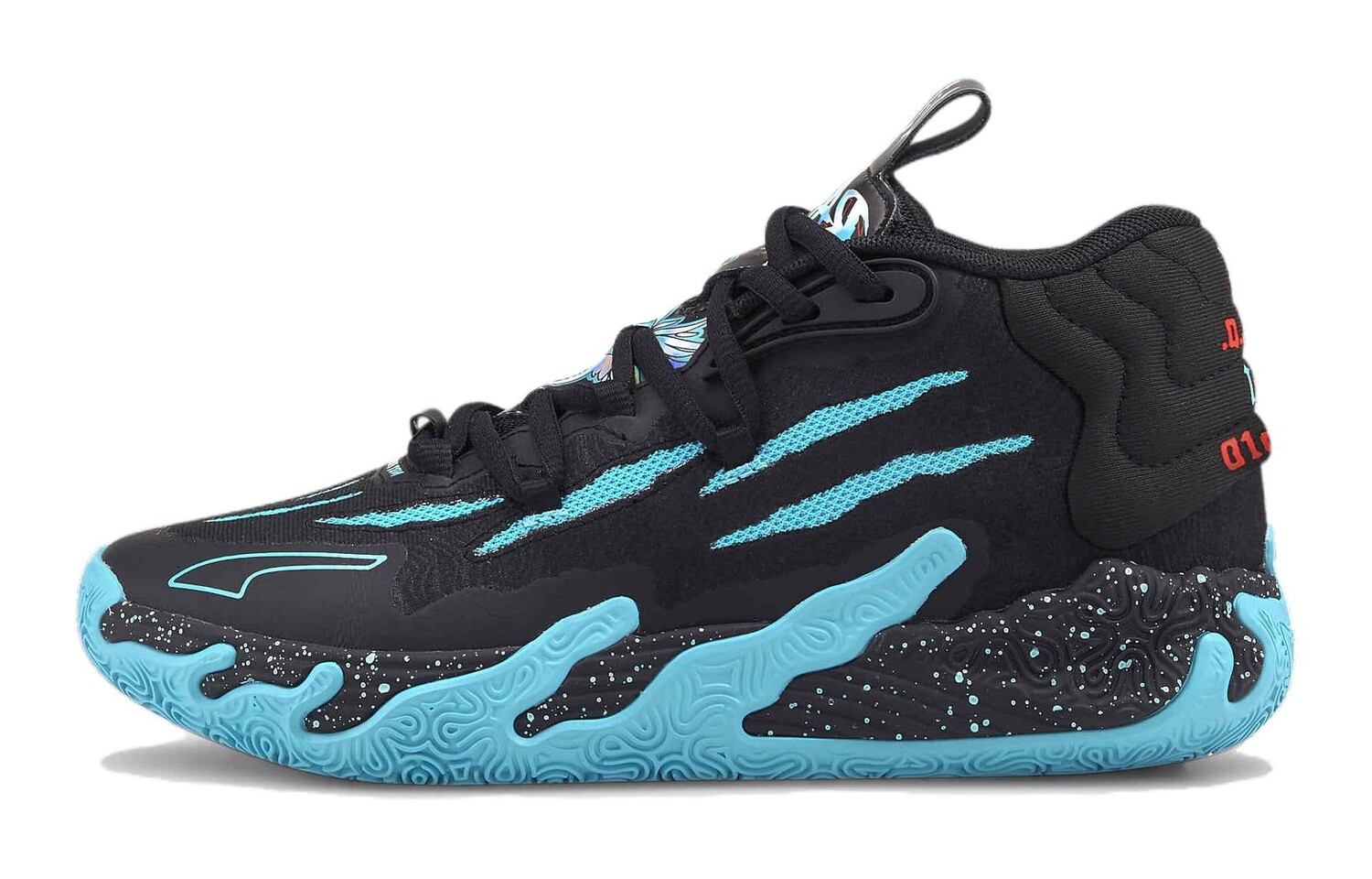 

Кроссовки Puma LaMelo Ball MB.03 Blue Hive GS, синий/черный