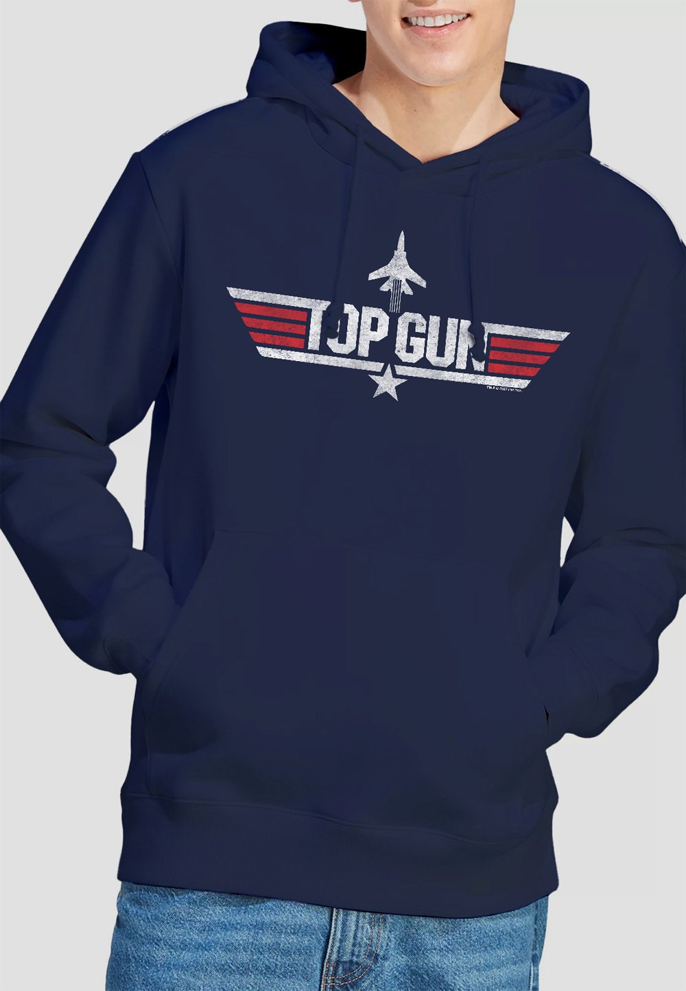 

Толстовка TOP GUN LOGO Cotton Soul, темно-синий