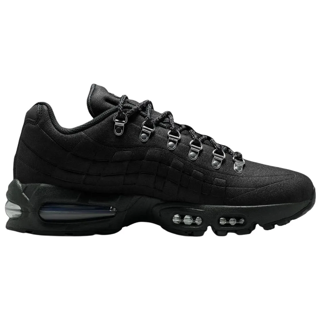 Air Max 95 Comfortable Running Shoes мужские Gothic Nike, черный — фото 3