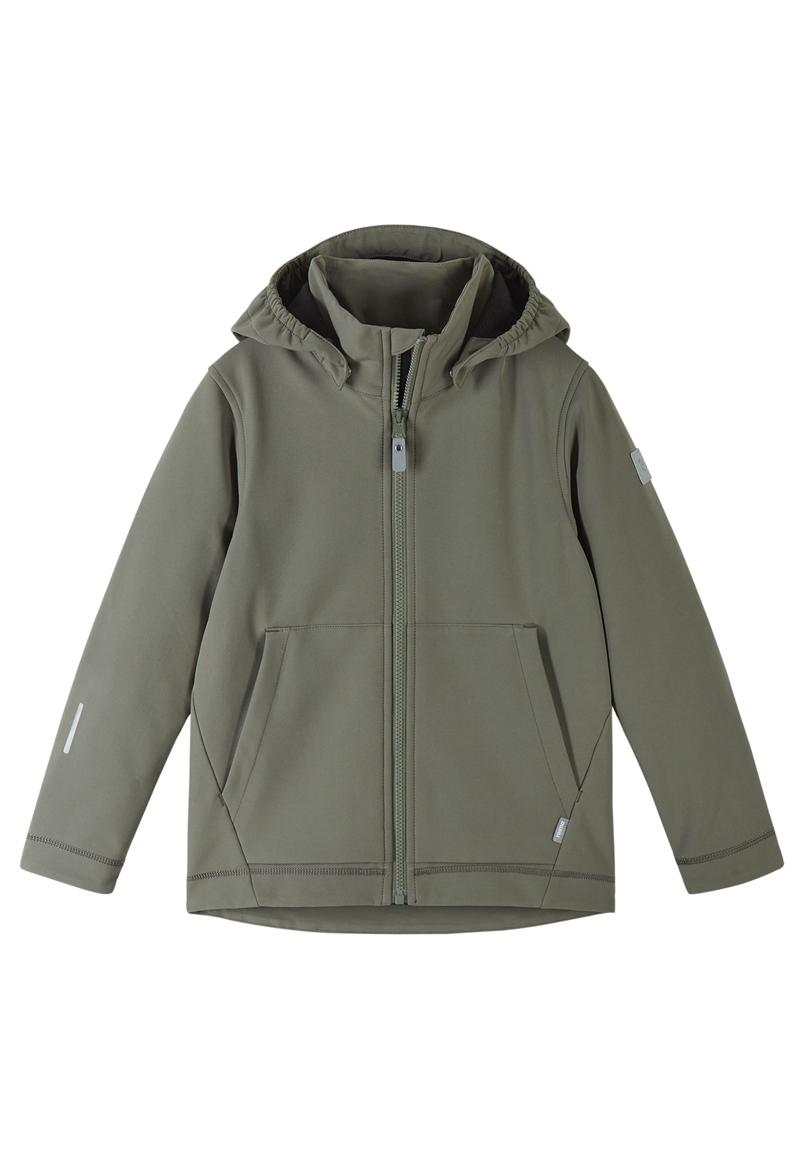 

Куртка софтшелл Reima Softshell Jacke Koivula, цвет Greyish green