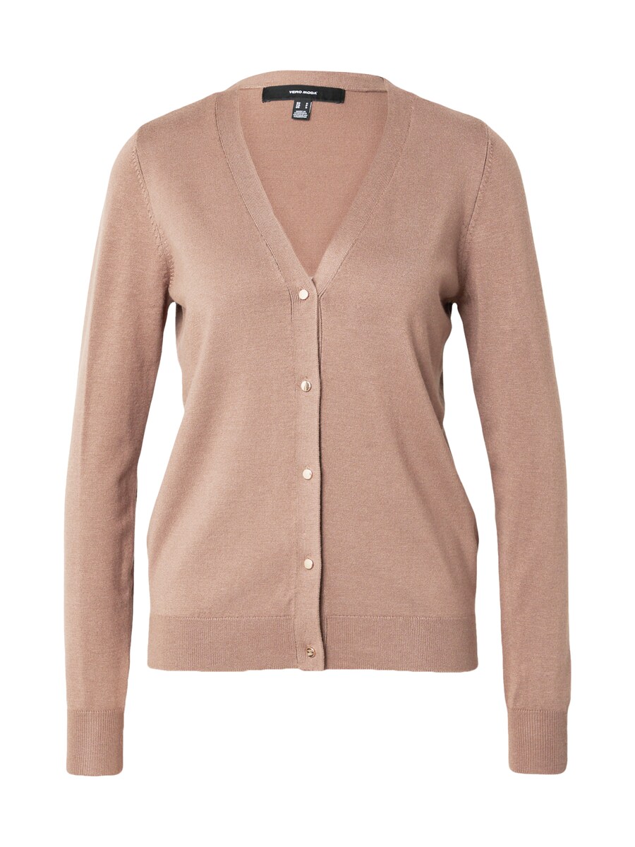 

Вязаный кардиган VERO MODA VMSILJE, коричневый